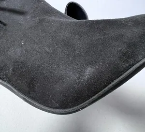 Mossimo Black Faux Leather and Suede Ankle Booties thumbnail 14