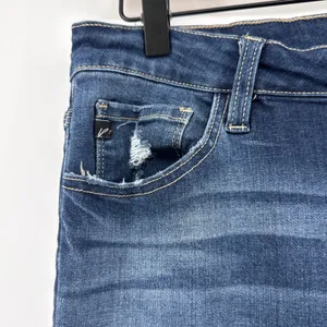 KanCan High‎ Rise Exposed Button Fly Distressed Skinny Jeans KC6192D-RT 13/30 thumbnail 3