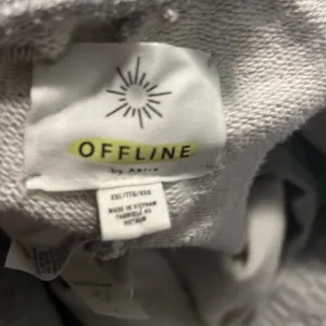 Aerie Offline Sweatpants Color Heathered Grey Size XXL NWT thumbnail 7