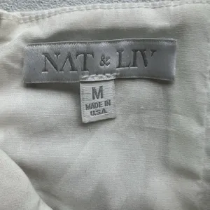 Nat &‎ Liv Regina Graduation White mini dress Size Medium Corset thumbnail 6