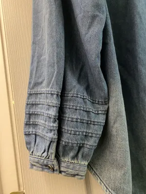 American Eagle Denim Button Down thumbnail 3
