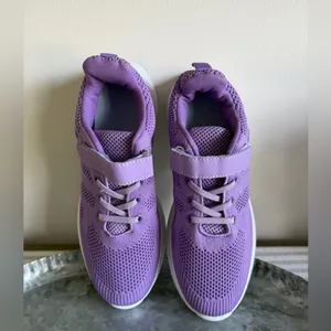 Women's Light Purple and White No Tie Shoe Size 38 aka 8 #260765 thumbnail 6