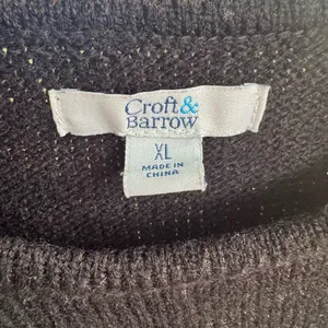 Croft &‎ Barrow Dark Knit Pullover thumbnail 5