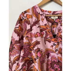 NWT Tuckernuck Beach Sunset Chintz Kenzo Coverup Mini Dress Size XL thumbnail 5