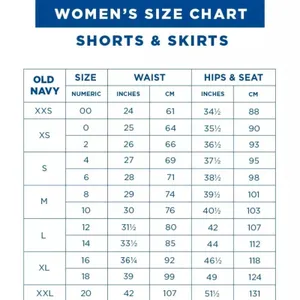 Old Navy High Waisted Textured Pull On Cotton Shorts 5” NEW Size XXL thumbnail 10