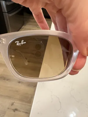 Ray-Ban Zaya Bio based White Frame with Brown Lens thumbnail 4