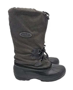 Sorel Kaufman Canada Snowcap Sub-Zero Boots Women's Size 8 Black thumbnail 1