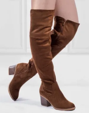 Brown Suede Knee thumbnail 1