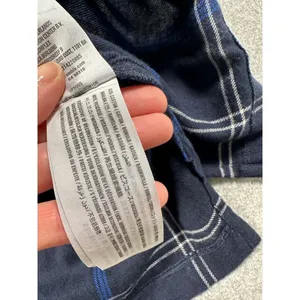 Abercrombie & Fitch Medium Womens Blue Plaid Shirt Dress‎ Long Sleeve Zip Collar thumbnail 8