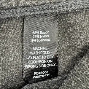 Betabrand Classic Straight Leg Yoga Dress Pants Gray‎ Small thumbnail 8
