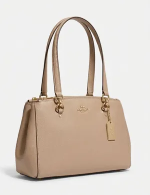 Coach Crossgrain Leather Mini Christie Carryall Handbag thumbnail 1