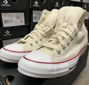 Converse Women's Cream Trainers thumbnail 1