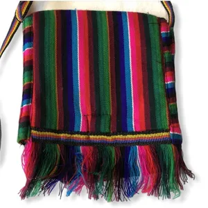 Toni Boho Gypsy Festival Rainbow Fringe Crossbody Bag thumbnail 2