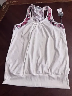 LIJA Activewear Tank style SIZE M White Size M thumbnail 1