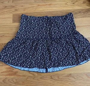 Mini Brandy Melville Floral Skirt Drawstring thumbnail 1