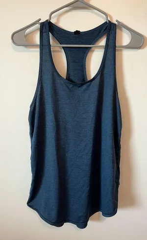 Blue Athletic Racerback Tank thumbnail 1