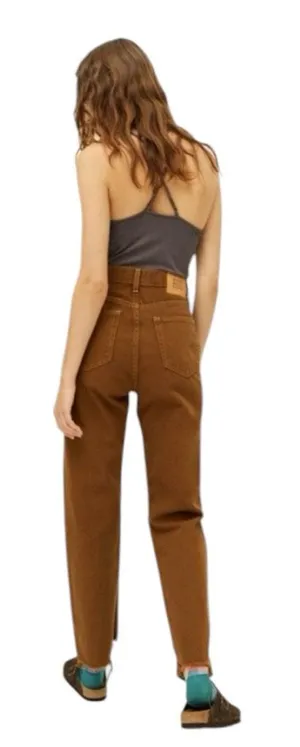 Womens BDG by Urban Outfitters Brown Distressed High Rise Cowboy Jeans - Sz 28 thumbnail 1
