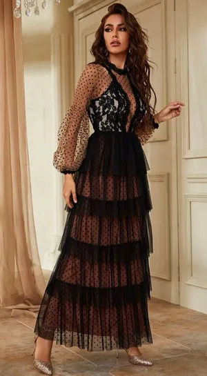 Boutique Black Dress thumbnail 3