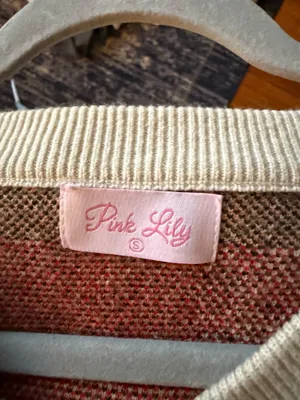 Pink Lily Tiger Print Sweater  thumbnail 3