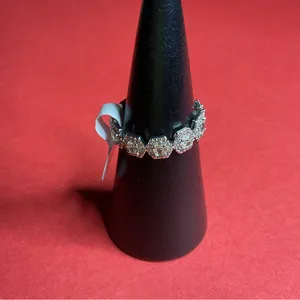 Bomb Party RG44110 “Free The Inner You” Cubic Zirconia on Rhodium Sz 10 Ring NWT thumbnail 2