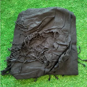 Fringed Scarf Bundle (Set of 3) Black thumbnail 1