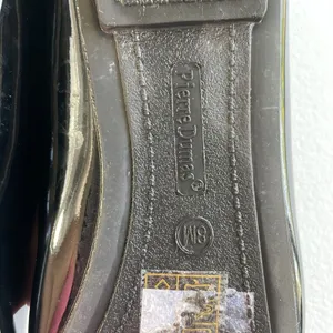 Pierre Dumas Women's Moni 66 Black Faux Patent Flats Slip-On Shoes Size 8M thumbnail 9