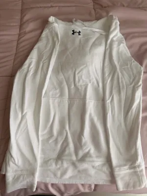 White Under Armour Sweatshirt Hoodie thumbnail 1