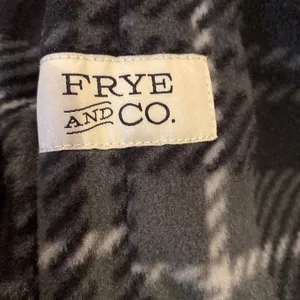 Frye and co mens XXL 1/4 zip fleece pullover black and gray thumbnail 4