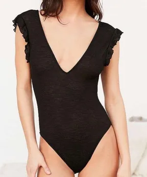 Out from under v neck bodysuit thumbnail 1
