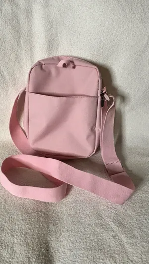 New Champion Pink Nylon Crossbody Bag with Adjustable Strap Pink Interior NWT thumbnail 5