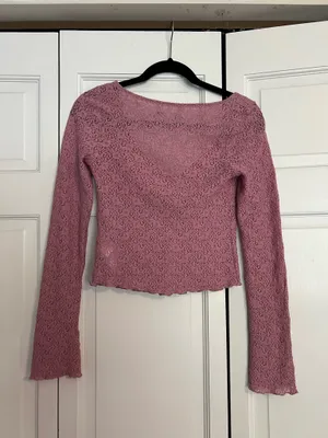 Kimchi Blue lace long sleeve top thumbnail 4