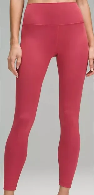 Lululemon Athletica Wunder Train High-Rise Tight Leggings 25" Vintage Rose 6 thumbnail 1