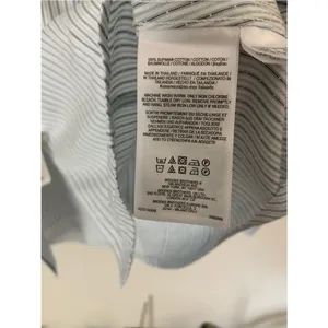 Brooks Brothers Preppy Pima Cotton Long Sleeve Pinstripe Shirt Nautical Coastal thumbnail 5