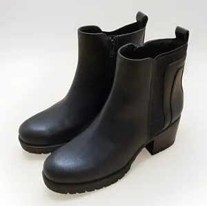 Mia Girl Size 10M Laritza Black Block Heel Boot Booties. New No Tag No Box thumbnail 1