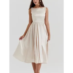 House of CB London Shayla Vintage Cream Midi Dress Sz. XS thumbnail 2