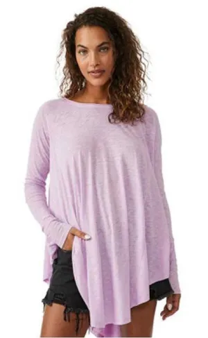 Free People We The Free NWT Aria Trapeze Long Sleeve Top Sz S thumbnail 1