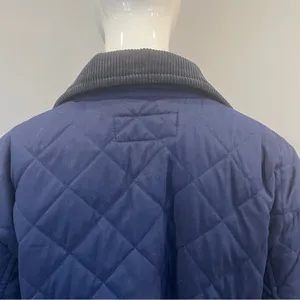 Hunting World New York Quilted Navy Jacket thumbnail 6