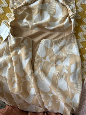 Forever 21 Tan Patterned Mini Dress thumbnail 4