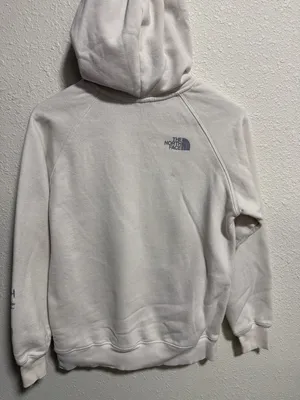The North Face Womens Cream Never Stop Exploring Graphic Hoodie Sweatshirt Small thumbnail 11