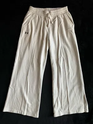 Under Armour Women’s Medium White Cream Flare Joggers thumbnail 1