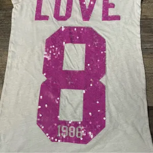 Victoria’s Secret pink bling shirt sleeve shirt thumbnail 4