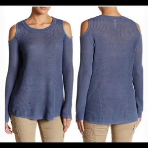 ‎Willow & Clay Cold Shoulder Sweater Tops Small thumbnail 2