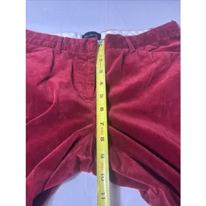 The Limited Drew Fit Size 8 Merlot Dress Pants Wide Leg Classic Velvet Old Money thumbnail 6