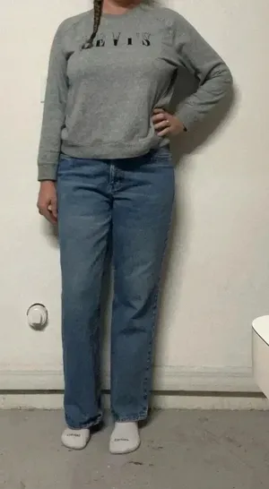 Vintage 1990s jeans 100% cotton size 10 short‎ perfect fit denim jeans Y2K fall thumbnail 1