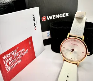 Wenger Women’s White Quartz Watch NWT thumbnail 1