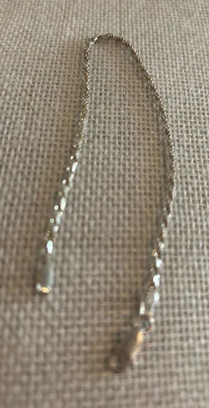 A264 size 7.5 925 sterling silver bracelet thumbnail 1