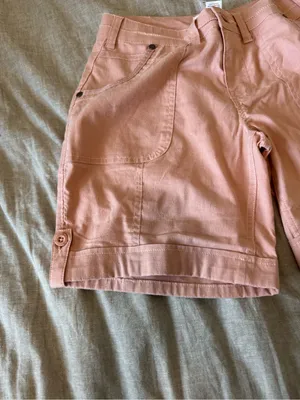 Aventura Women’s Pale Pink Cargo Hiking Shorts thumbnail 6