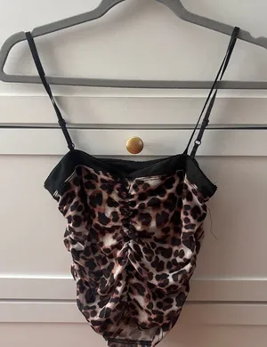 Shein Leopard Top thumbnail 1