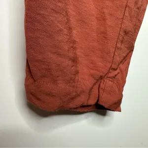Madewell Drapey Track Trousers in Weathered Brick Size Large thumbnail 9