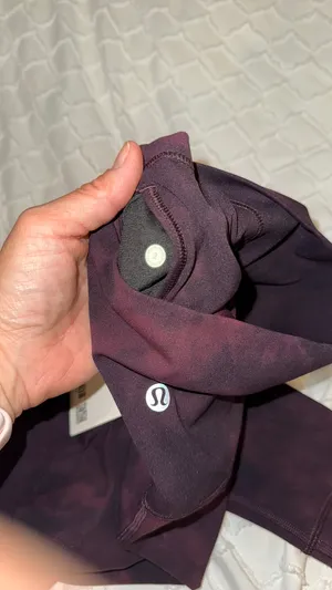 Lululemon Align HR Pants 28 Red/Black Space Dye thumbnail 3